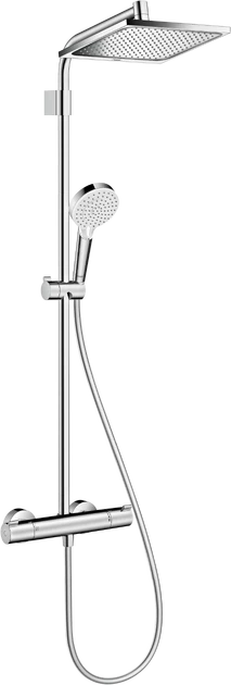 Dušo sistema HANSGROHE Crometta E 240 Varia, chromas, be kolonėlės, 26785000