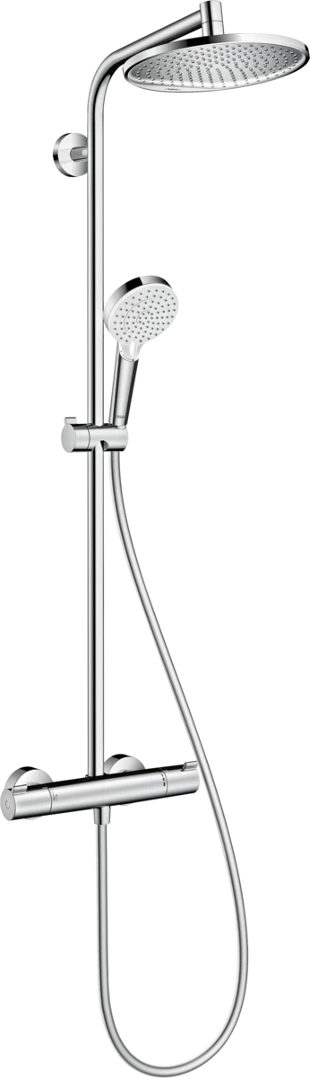 Dušo sistema Hansgrohe CROMETTA S 240 1jet., chromas, 27267000