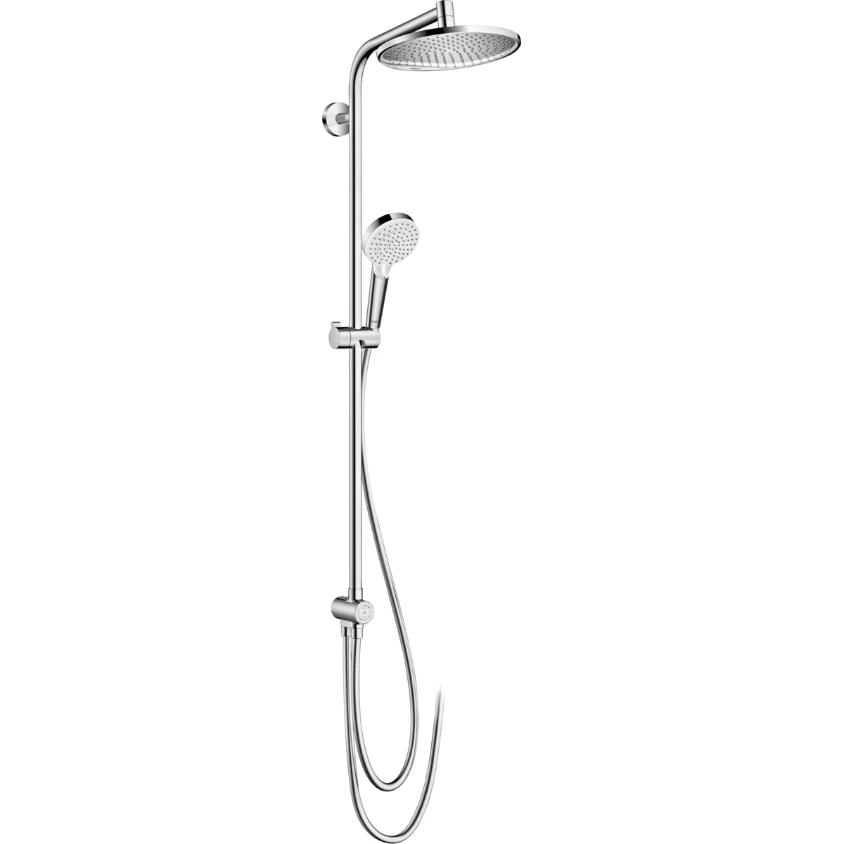 Dušo sistema Hansgrohe CROMETTA S 240 1jet., Reno EcoSmart, chromas 27270000