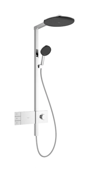 Dušo sistema Hansgrohe Raindance Alive S 300 2jet EcoSmart, chromas, 24596000
