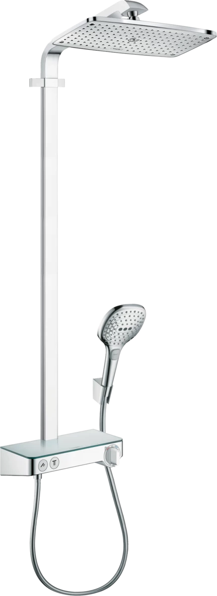 Dušo sistema Hansgrohe Raindance Select E 360 1jet Showerpipe, chrome, 27288000