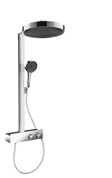 Dušo sistema Hansgrohe Rainfinity 360 1 jet su dušo lentynėle, chromas 26853000
