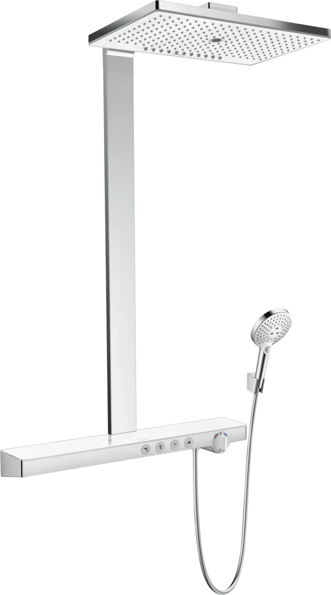 Dušo sistema Hansgrohe RAINMARKER SELECT E 460, 3jet., baltas/chromas 27106400