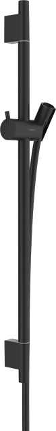 Dušo stovas HANSGROHE Unica S Puro 65 cm su Isiflex dušo žarna 160 cm, matinė juoda, 28632670