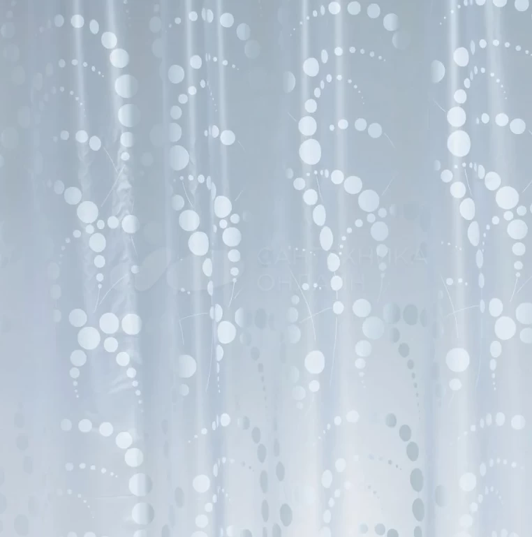 Dušo užuolaida Ridder Dots, 180x200 cm, 32371