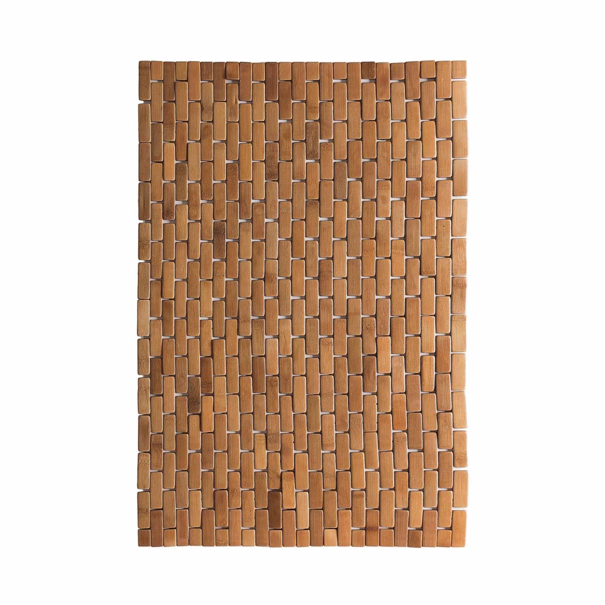 Dušo/pirties grindų kilimėlis MOSAIC BATH RUG, 50x80, bambukas, 10020594