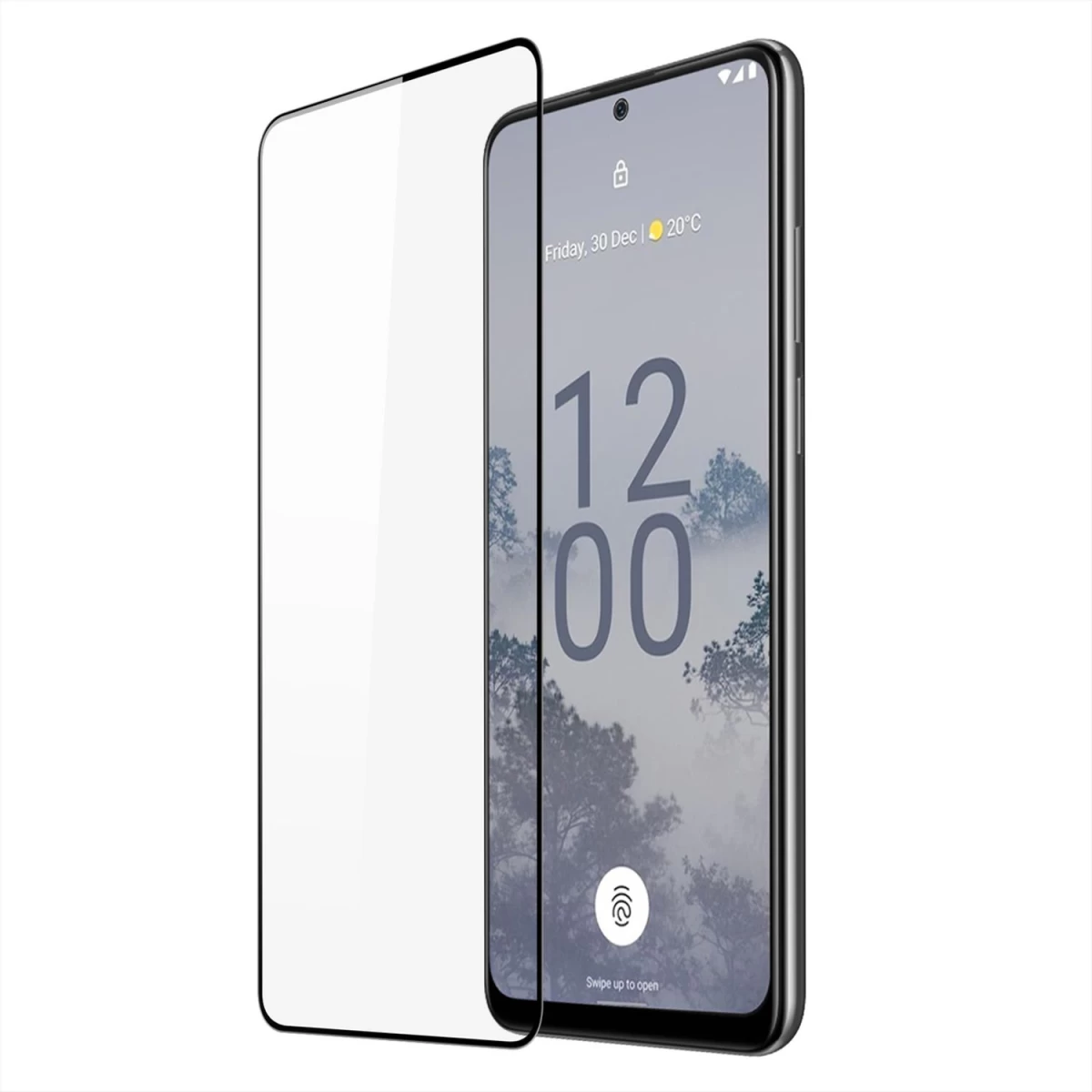 Dux Ducis 10d Grūdintas Stiklas Nokia X30 9h Grūdintas Stiklas Su Juodu Rėmeliu
