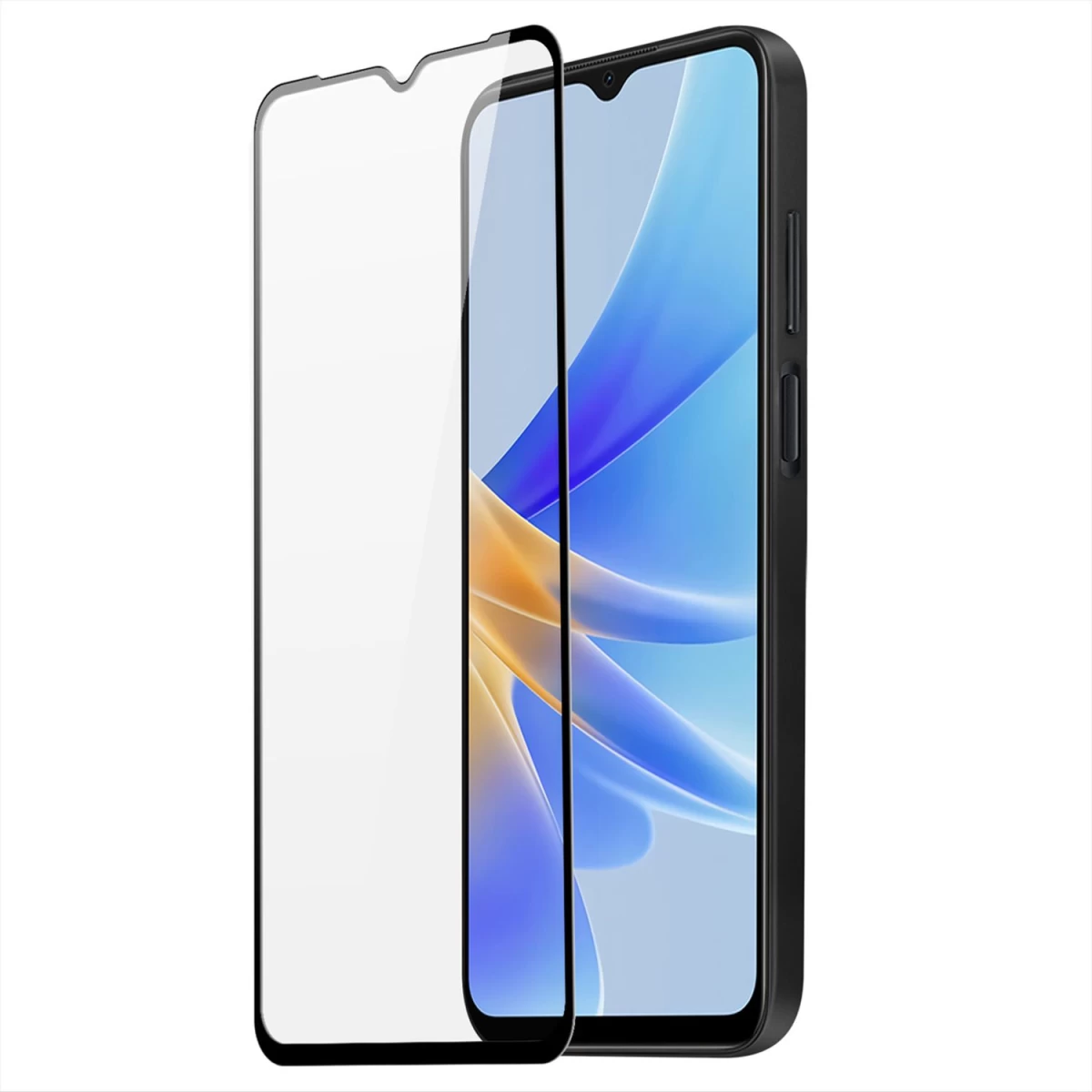 Dux Ducis 9d Grūdintas Stiklas Oppo A17 9h Grūdintas Stiklas Su Juodu Rėmeliu