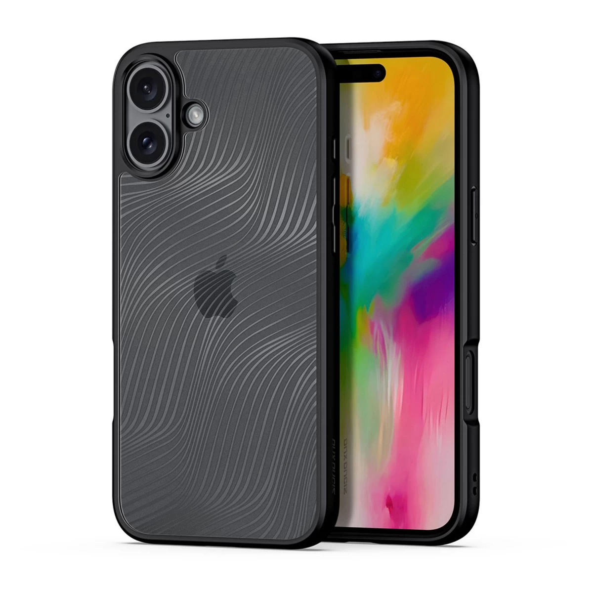 Dux Ducis Aimo Dėklas Iphone 16 - Juodas