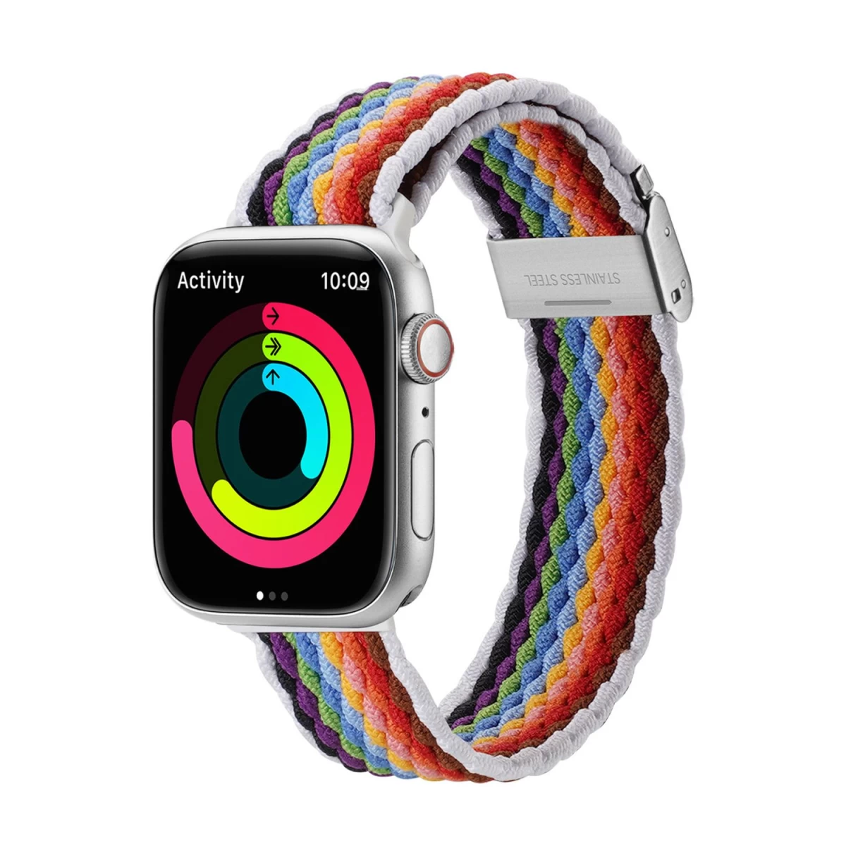dux Ducis Dirželis (ii Mišinio Versija) Apple Watch Se, 9, 8, 7, 6, 5, 4, 3, 2, 1 (41, 40, 38 Mm) Pintas Dirželis Apyrankė Su šviesiomis Juostelėmis dux Ducis Dirželis (ii Mišinio Versija) Apple Watch Se, 9, 8, 7, 6, 5, 4, 3, 2, 1 (41, 40, 38 Mm) Pintas Dirželis Apyrankė Su šviesiomis Juostelėmis