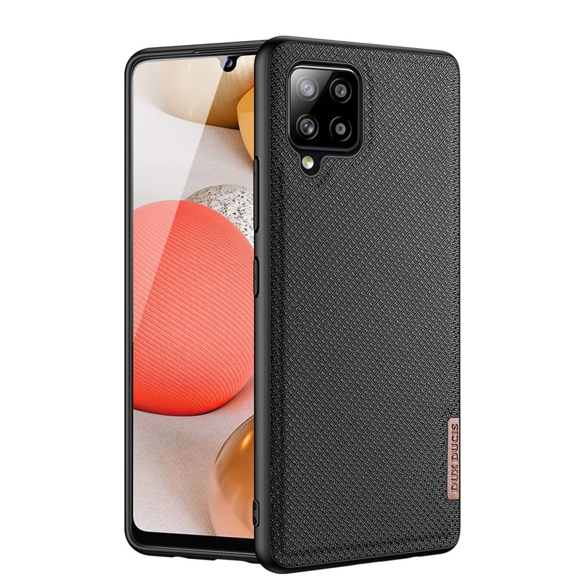 Dux Ducis Fino Dėklas Su Nailono Danga Samsung Galaxy A42 5g Juodas