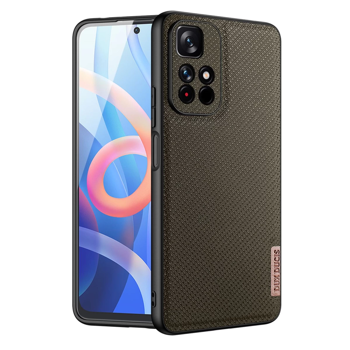Dux Ducis Fino Dėklo Dangtelis, Padengtas Nailono Medžiaga, Skirtas Poco M4 Pro 5g, žalios Spalvos Dux Ducis Fino Dėklo Dangtelis, Padengtas Nailono Medžiaga, Skirtas Poco M4 Pro 5g, žalios Spalvos