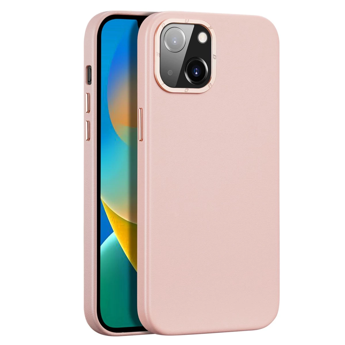 Dux Ducis Grit Odinis Dėklas Iphone 14 Plus Elegantiškas Dirbtinės Odos Dangtelis (suderinamas Su Magsafe) Rožinis Dux Ducis Grit Odinis Dėklas Iphone 14 Plus Elegantiškas Dirbtinės Odos Dangtelis (suderinamas Su Magsafe) Rožinis