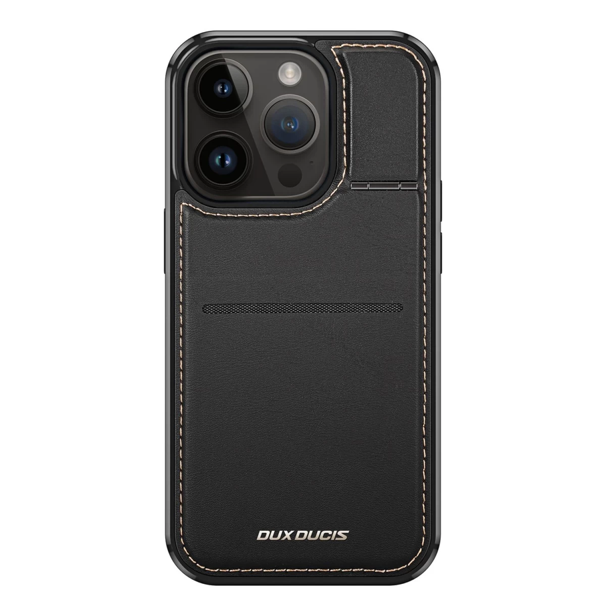 Dux Ducis Rafi Mag Piniginės Dėklas Su 3-in-1 Laikikliu Iphone 14 Pro Su Magsafe Ir Rfid Blokavimu - Juodas Dux Ducis Rafi Mag Piniginės Dėklas Su 3-in-1 Laikikliu Iphone 14 Pro Su Magsafe Ir Rfid Blokavimu - Juodas