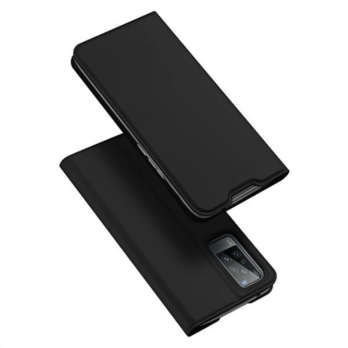 Dux Ducis Skin Pro Apverčiamasis Dėklas, Skirtas Vivo X60, Juodas