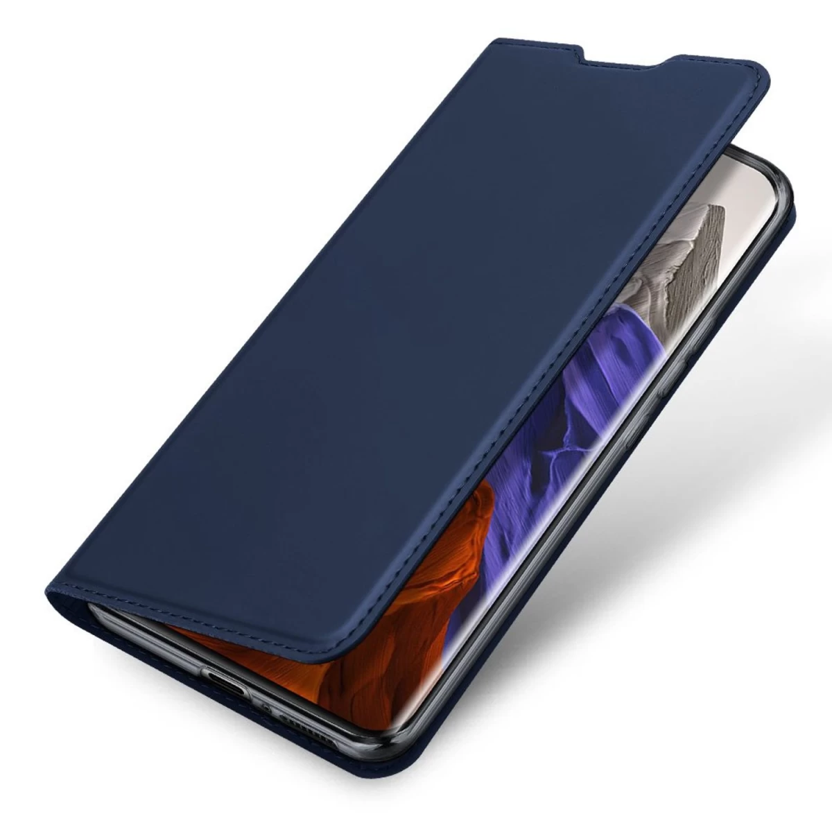 Dux Ducis Skin Pro Apverčiamasis Dėklas, Skirtas Xiaomi Mi 11 Pro Blue