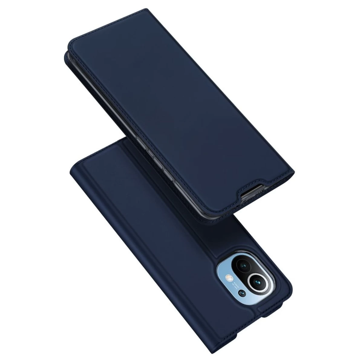 Dux Ducis Skin Pro Dėklas Su Atlenkiamu Dangteliu, Skirtas Xiaomi Mi 11 Blue