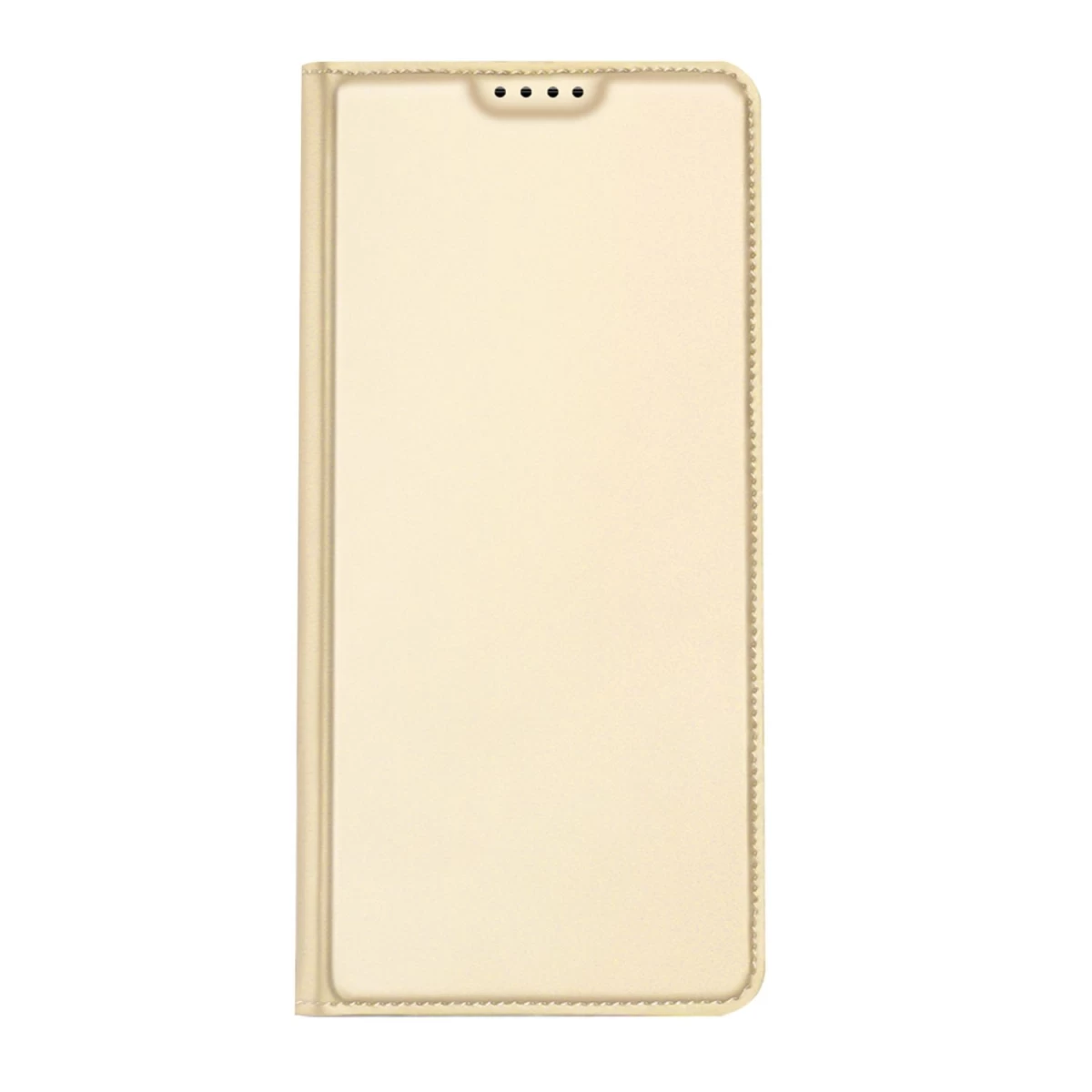 Dux Ducis Skin Pro Dėklas Xiaomi Poco C40 Flip Cover Card Wallet Stand Gold