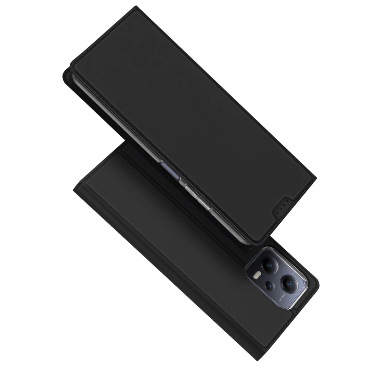Dux Ducis Skin Pro Dėklas Xiaomi Redmi Note 12 Pro+, Apverčiamasis Dangtelis, Kortelės, Piniginės Stovas, Juodas Dux Ducis Skin Pro Dėklas Xiaomi Redmi Note 12 Pro+, Apverčiamasis Dangtelis, Kortelės, Piniginės Stovas, Juodas