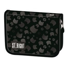 Dviejų Atvartų Pieštukinė Black Cats#cz