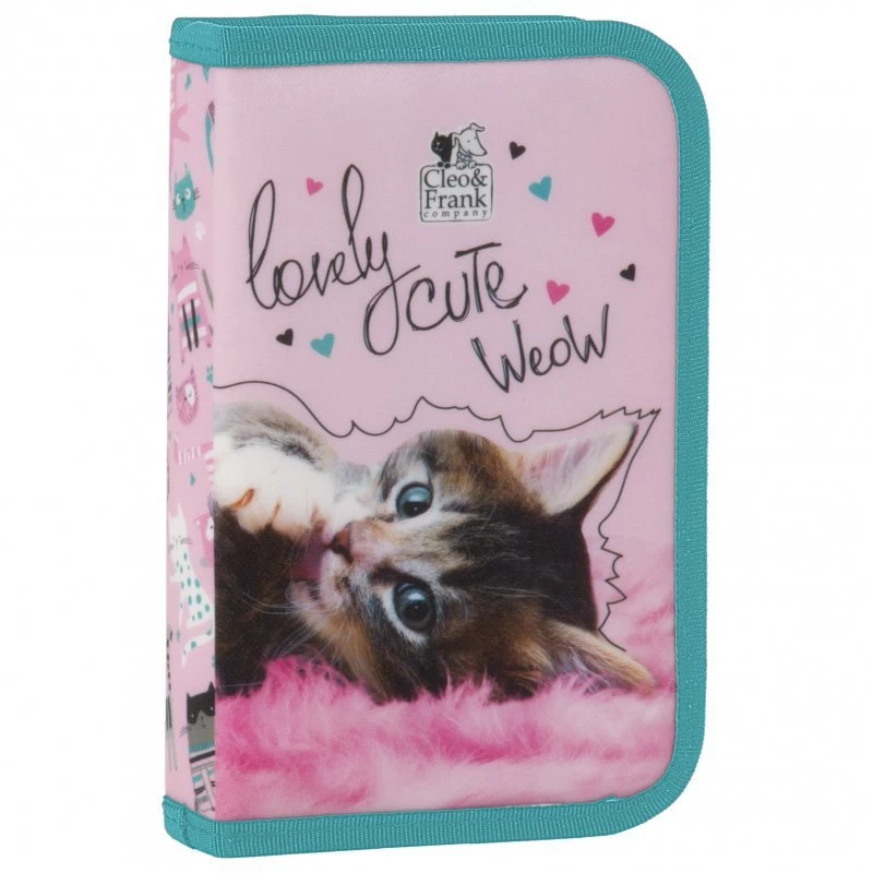 Dviejų Atvartų Pieštukinė Cleo Ir Katinas Frankas Su Priedais