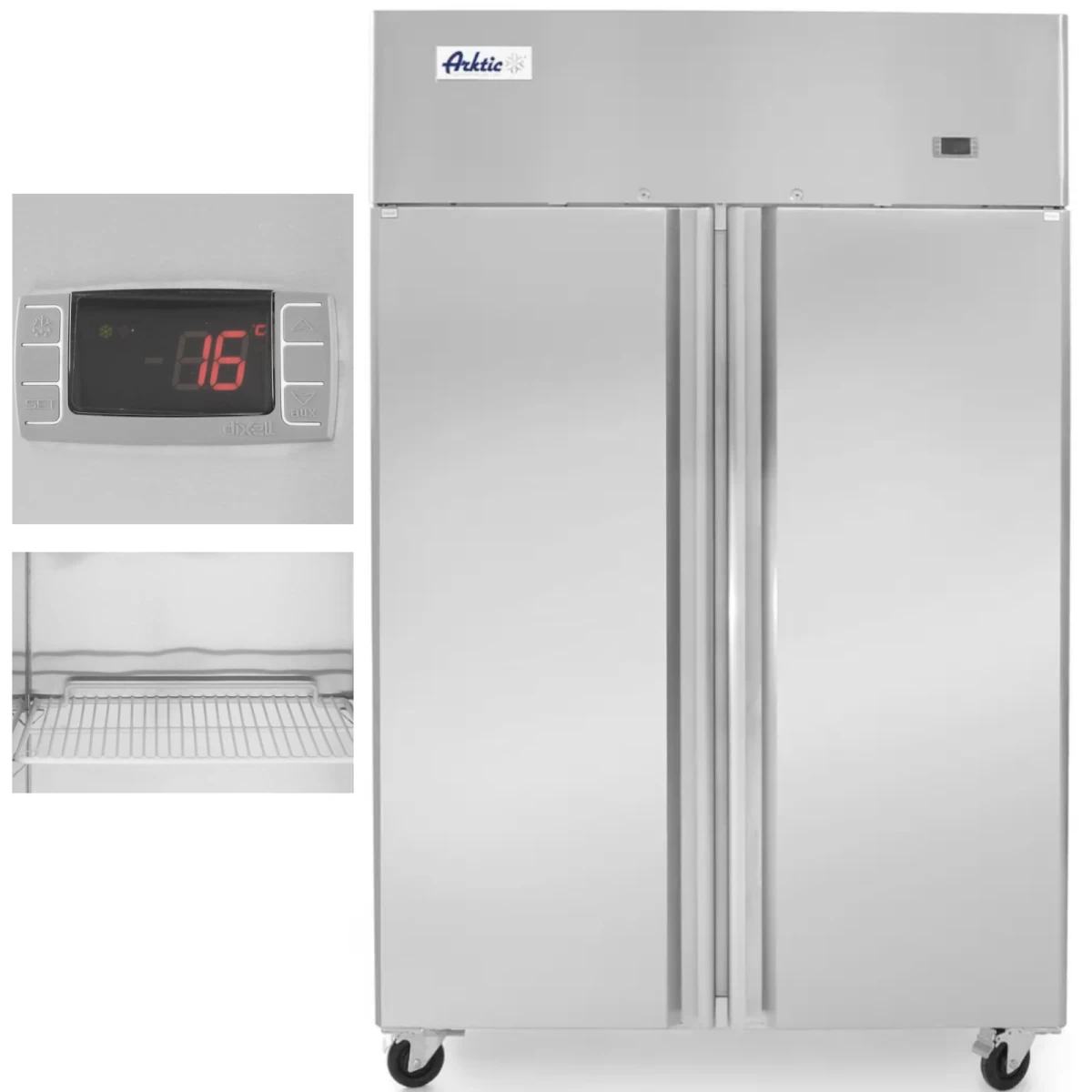 Dviejų Durų šaldytuvas profi Line 900l - Hendi 233122