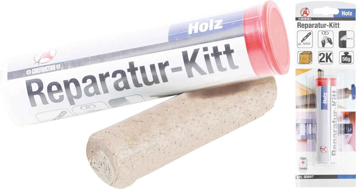 Dviejų komponentų klijai (plastilinas) medžiui (80897)