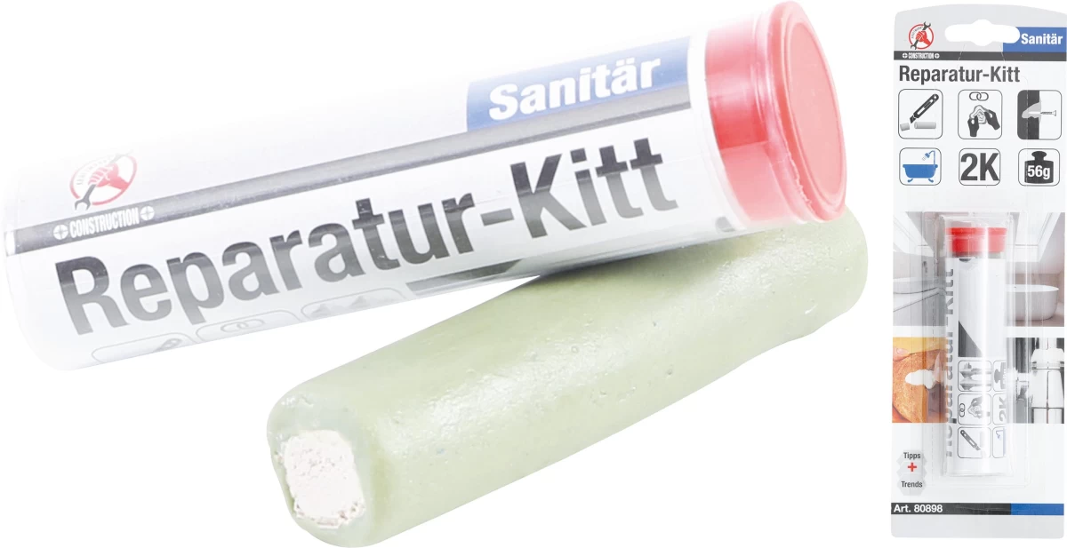 Dviejų komponentų klijai sanitariniai (plastilinas) (80898)