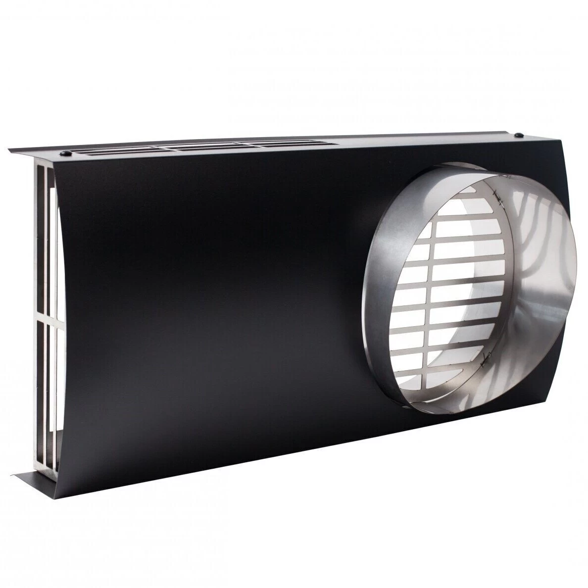 Dvigubas lauko stogelis Ensy d160 juodas