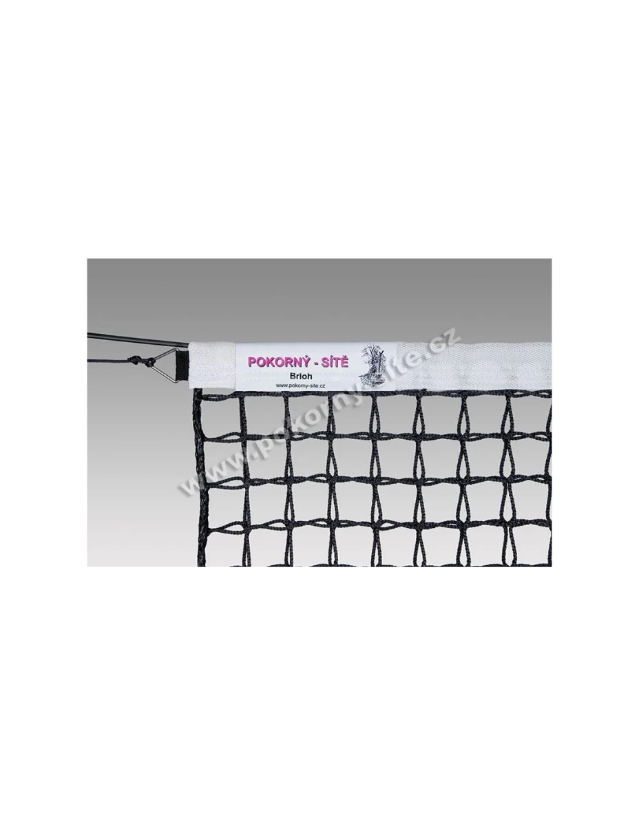 Dvigubas lauko teniso tinklas POKORNY-SITE STANDART Doubled 3mm