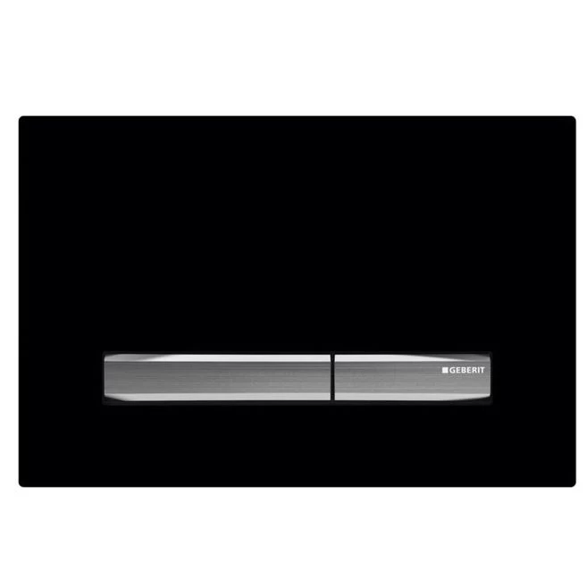 Dvigubas nuleidimo mygtukas Geberit Sigma 50, juodas 115788DW2