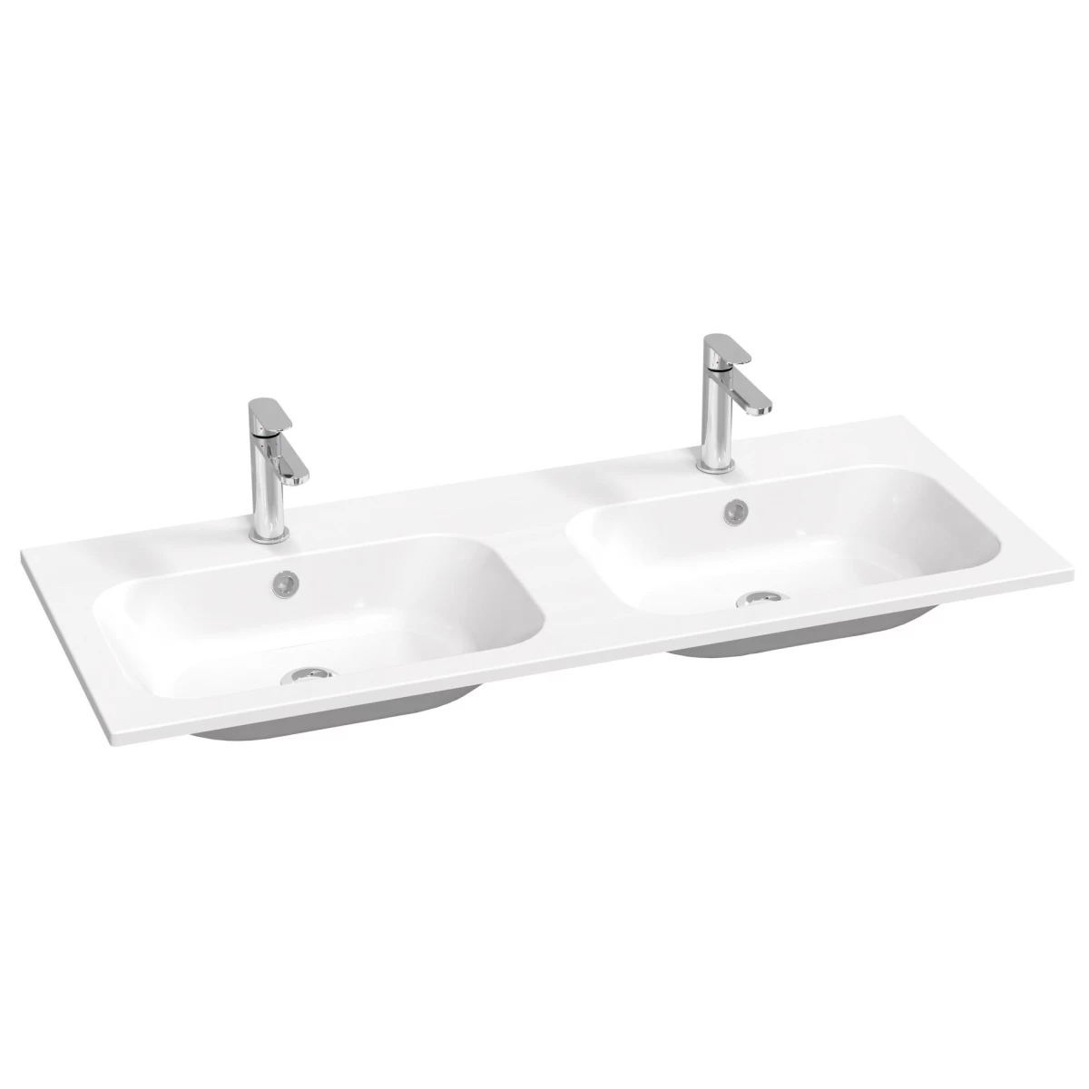 Dvigubas praustuvas RAVAK Chrome Slim 120, 120x49cm