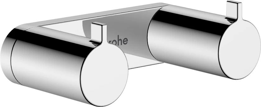Dvigubas rankšluosčių kabliukas HANSGROHE AddStoris S, chromas, 41785000