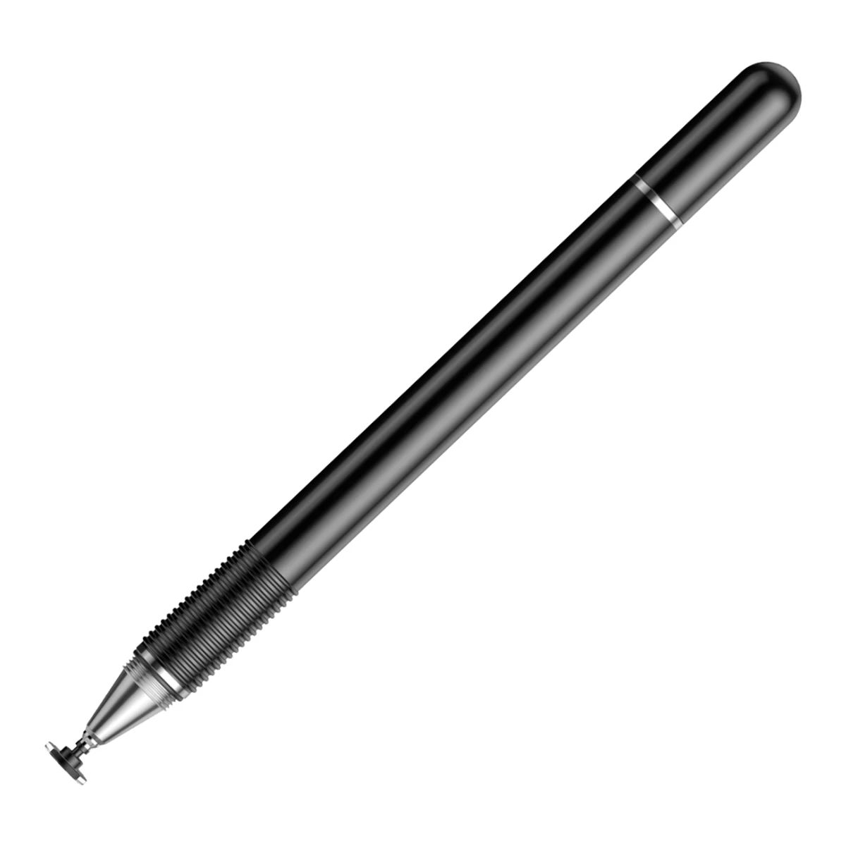 Dvipusis Rašiklis golden Cudgel Planšetiniams Kompiuteriams Ir Telefonams Su Geliniu Rašikliu - Juodas Dvipusis Rašiklis golden Cudgel Planšetiniams Kompiuteriams Ir Telefonams Su Geliniu Rašikliu - Juodas