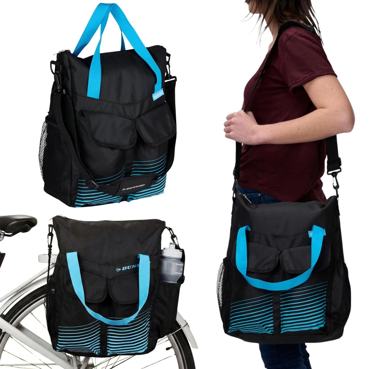 Dviračių Krepšys 20l Dunlop Mėlynas