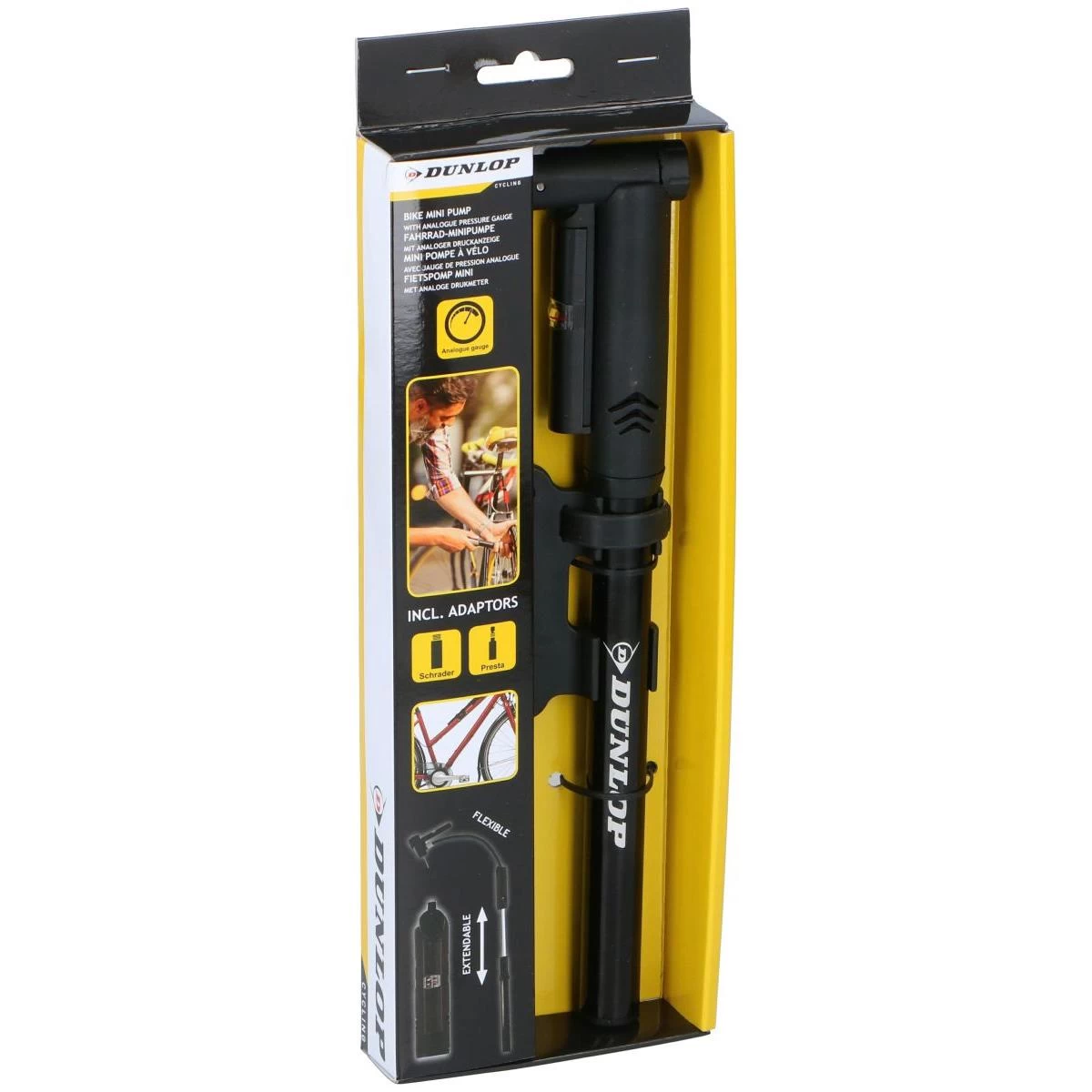 Dviračių Siurblys Mini 120psi (8bar) Dunlop