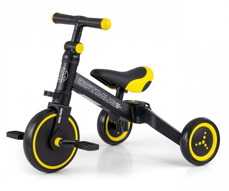 Dviratis 3-in-1 Optimus Black