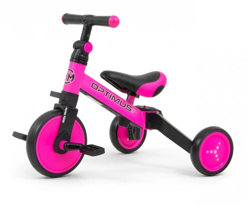 Dviratis 3-in-1 Optimus Pink