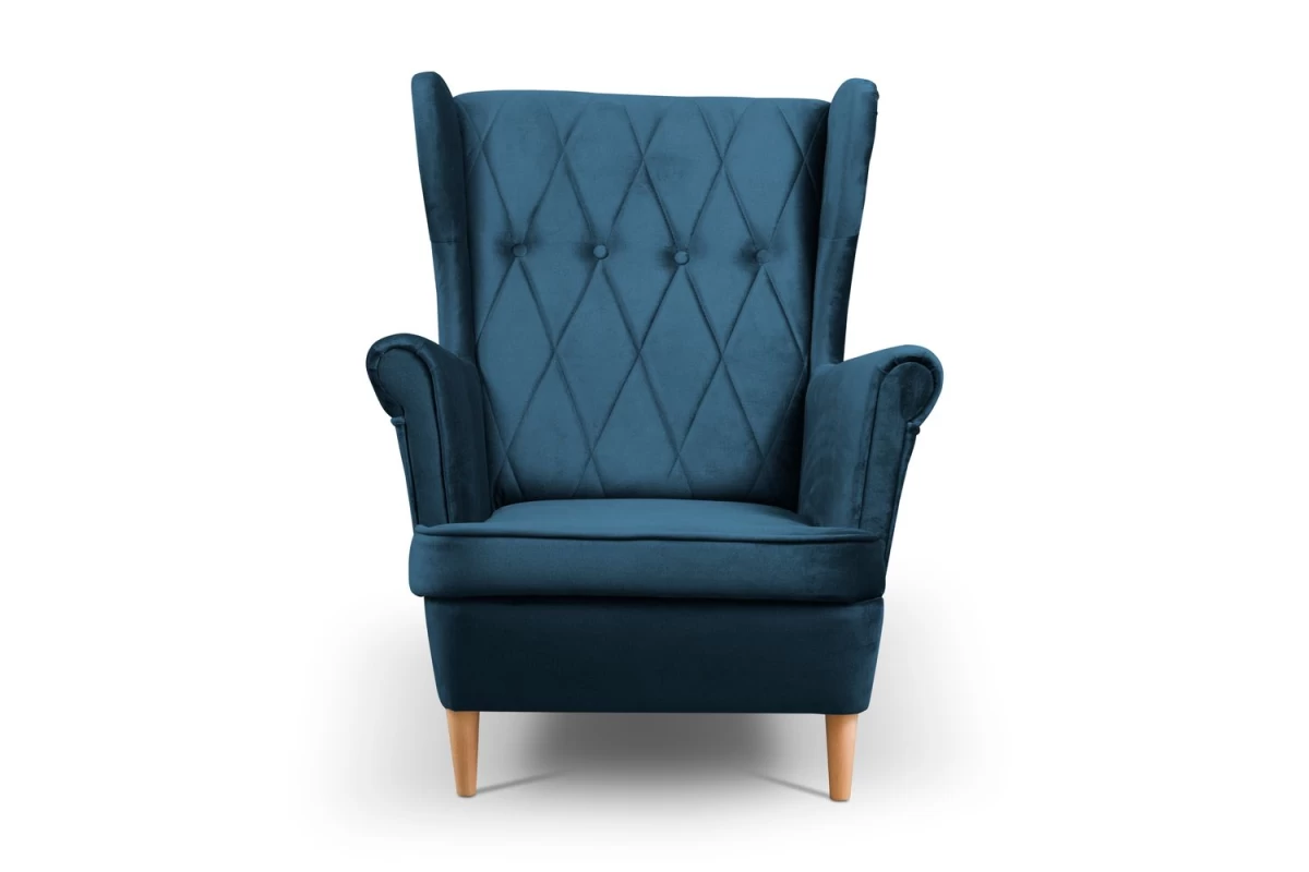 Dygsniuotas Krėslas Wingback