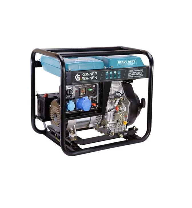 Dyzelinis generatorius 6500W, KS 8100HDE (EURO V), KÖNNER &amp; SÖHNEN