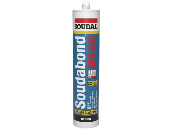 Soudabond SPS 670, fasado plokščių klijai Soudabond SPS 670, fasado plokščių klijai