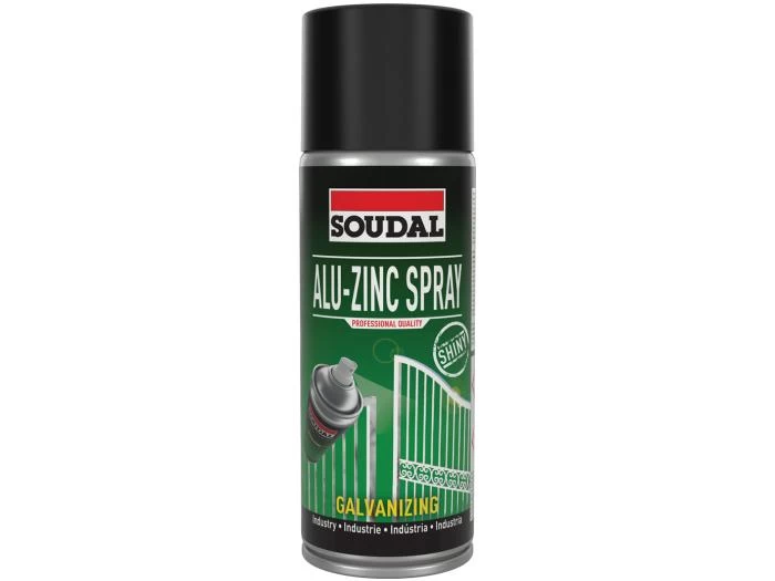 ALU - ZINC SPRAY ACRYLIC produktas apsaugo ir atkuria apsaugą nuo korozijos