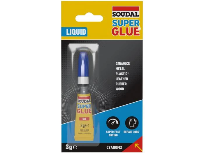 Super Glue Liquid Produkto aprašymas Cyanoakrilato momentiniai klijai Super Glue Liquid Produkto aprašymas Cyanoakrilato momentiniai klijai
