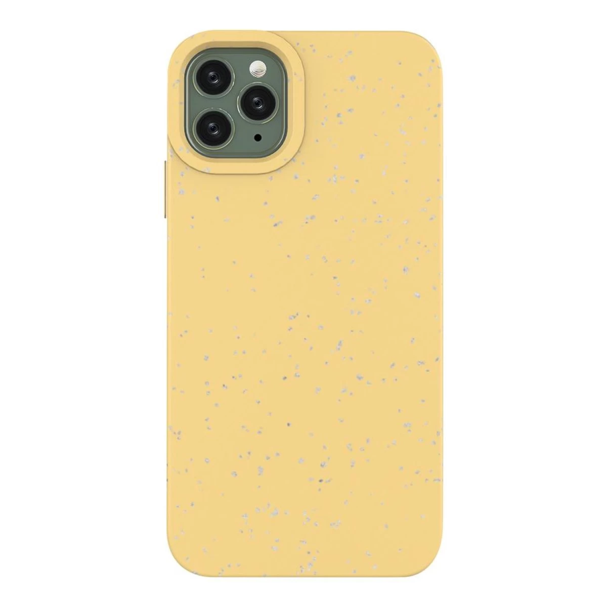 Eco Case For Iphone 11 Pro Max Silikoninis Telefono Dėklas Geltonas
