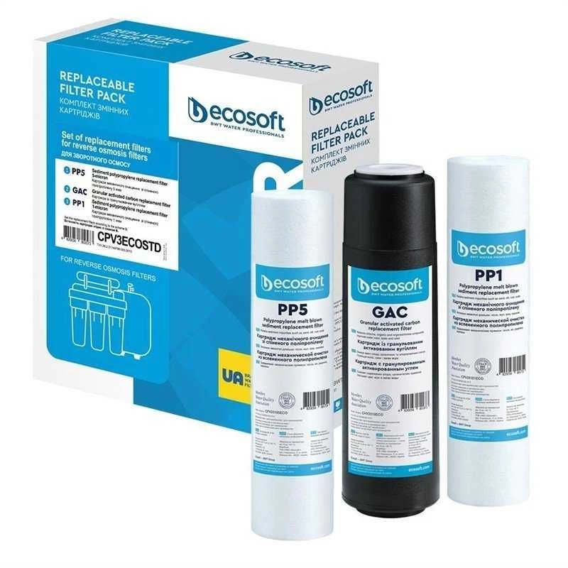 Ecosoft OSMOS keitimo filtrų rinkinys
