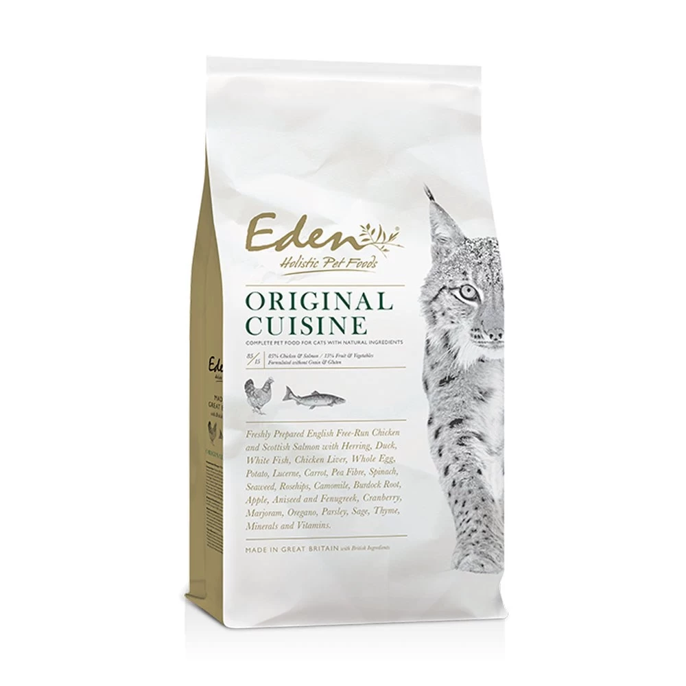 EDEN Original Cousine sausas kačių maistas, 10 kg, vištiena ir žuvis, be grūdų