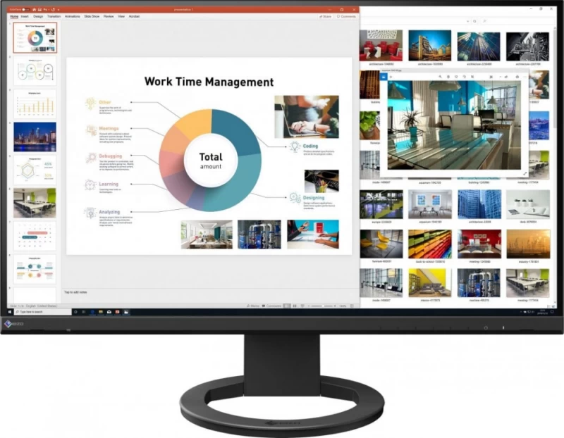 Eizo Ev2760-bk Monitorius (27&amp;quot; /ips /2560 X 1440 / Juodas)