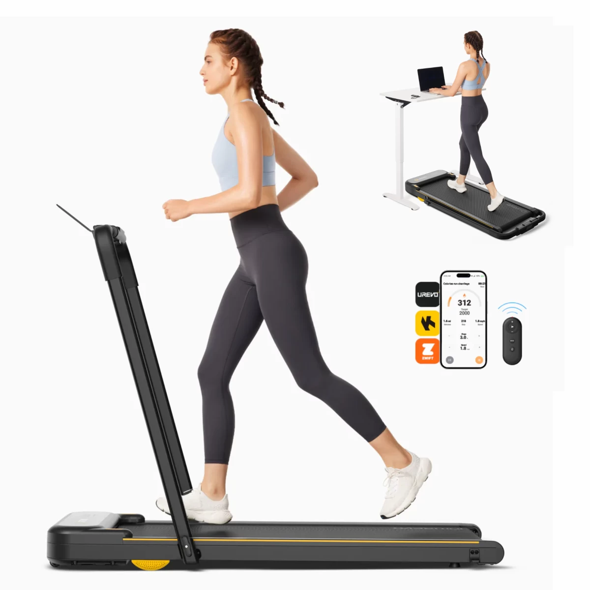 Ėjimo takelis Urevo Strol 2E Smart Treadmill URTM030
