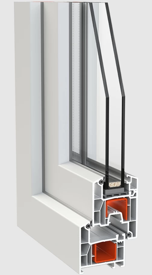 Aukščiausios kokybės PVC langai Framex-58