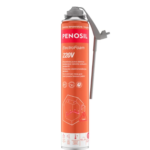 PENOSIL ElectroFoam 220V putos elektros instaliacijai sandarinti